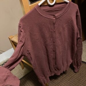 Cardigan purple mauve Women’s L